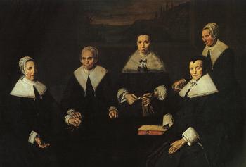 弗朗斯 哈爾斯 The Women Regents of the Haarlem Almshouse